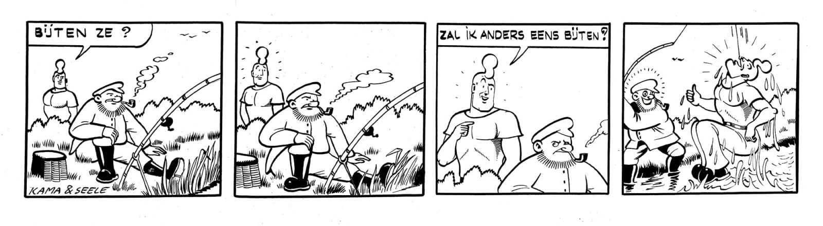 HERR SEELE/KAMAGURKA, COWBOY HENK: BIJTEN ZE?, 2022