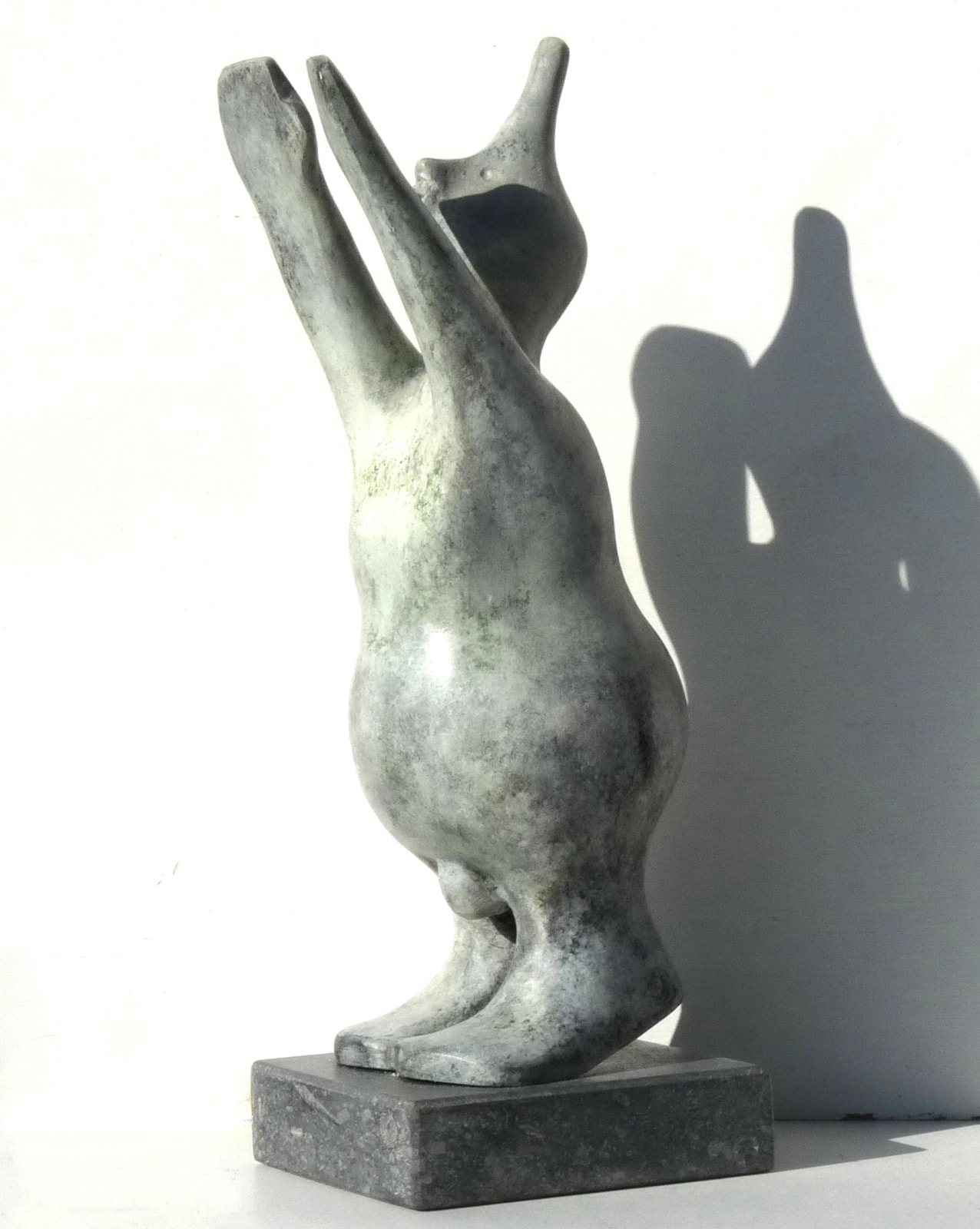 LE MAGHIEN, BRONS Maghiër springt (grijs) 1/8