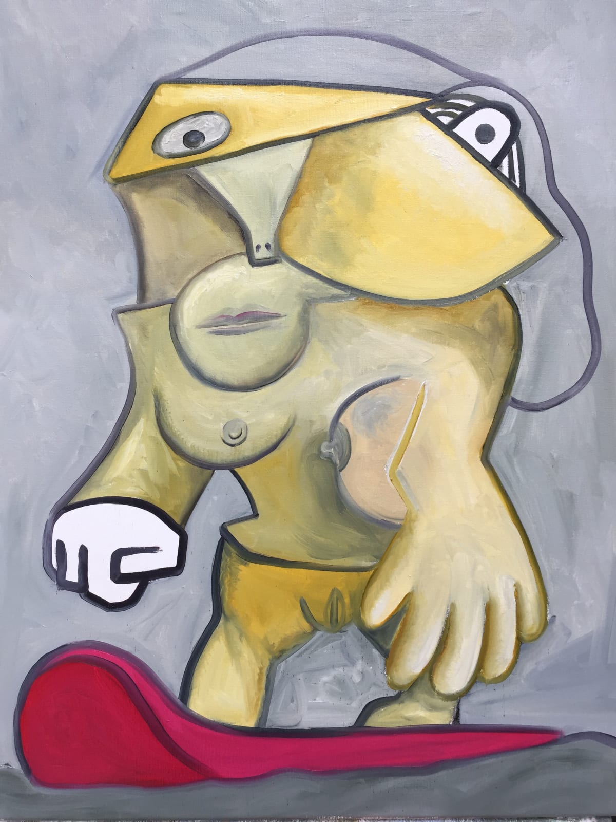 KAMAGURKA, VLUCHTELING OP SURFPLANK