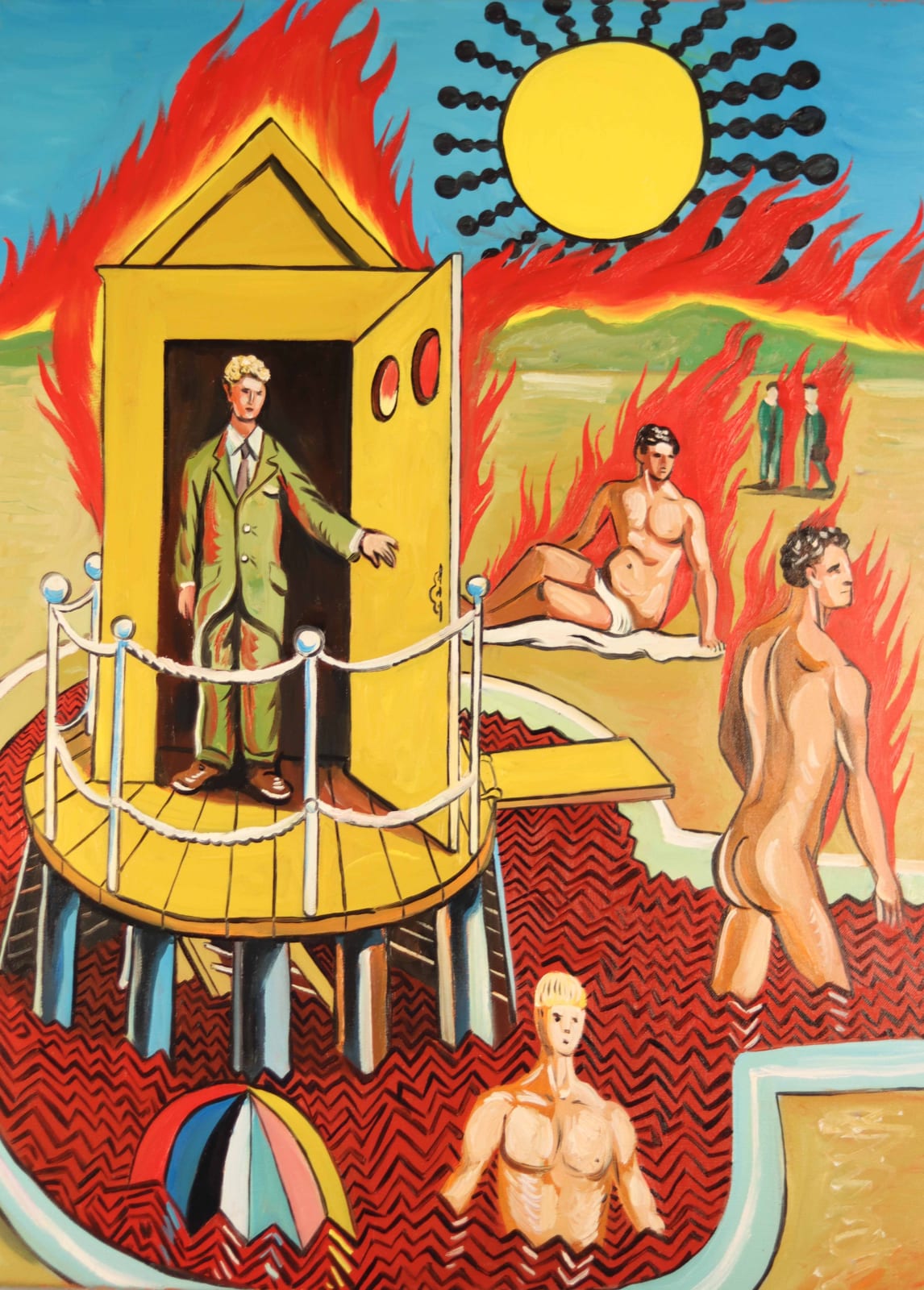 KAMAGURKA, DE BRANDENDE BADERS NAAR GIORGIO DE CHIRICO