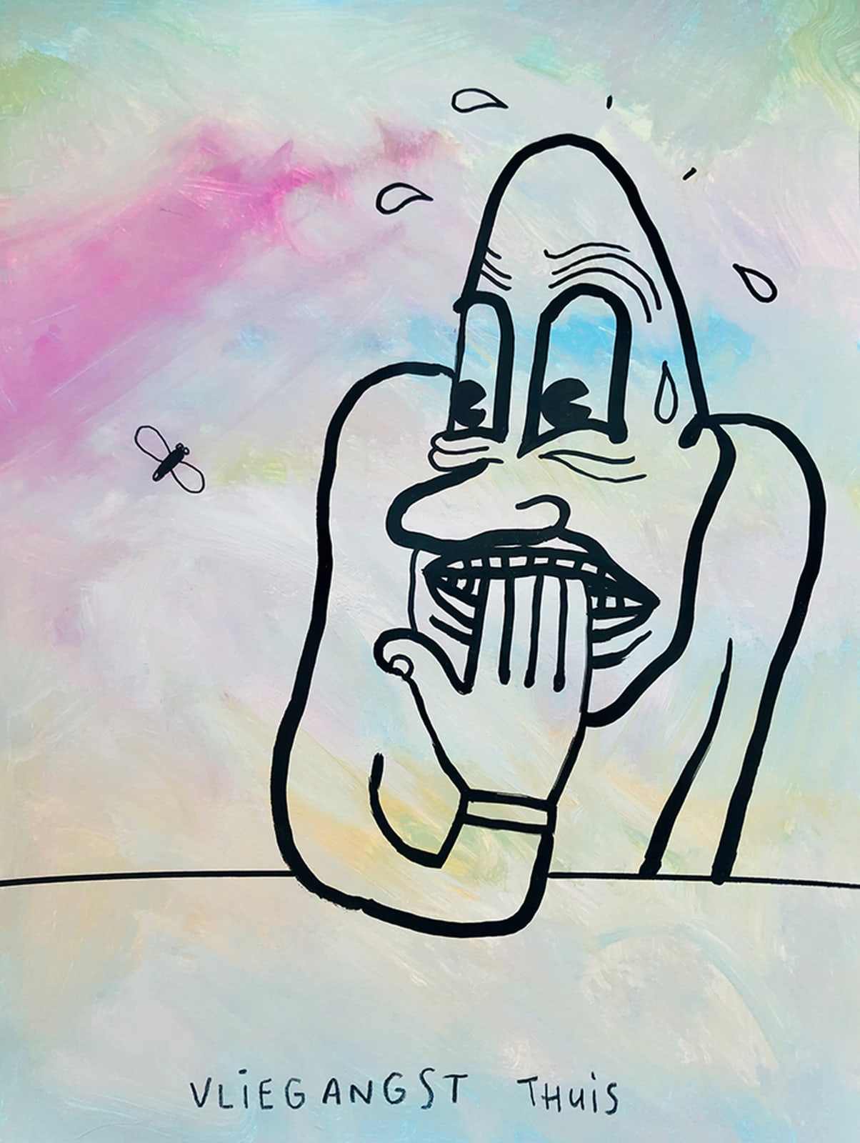 KAMAGURKA, VLIEGANGST THUIS