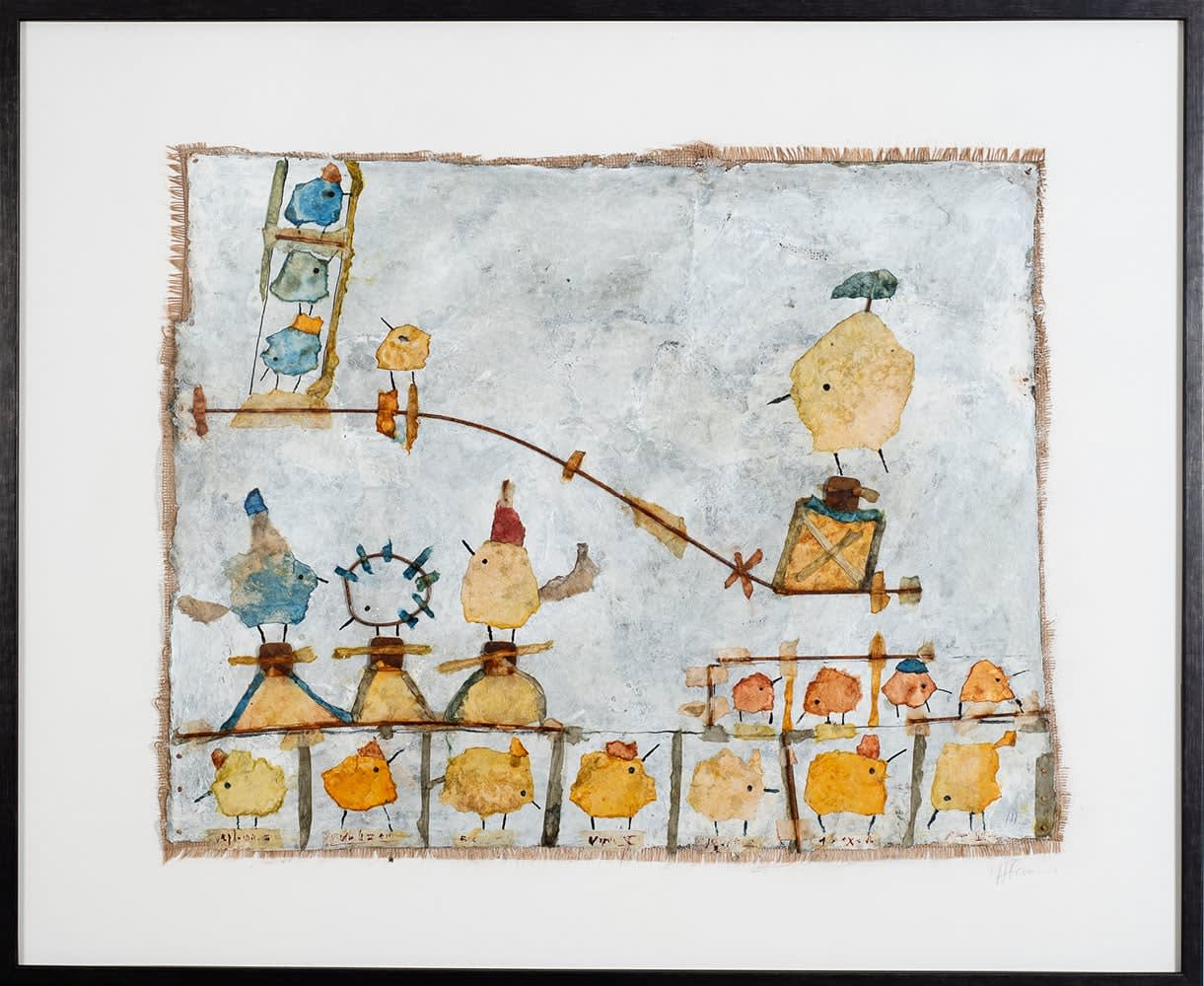 MICHEL FLAMME, JUST ANOTHER WORKING DAY, 2024