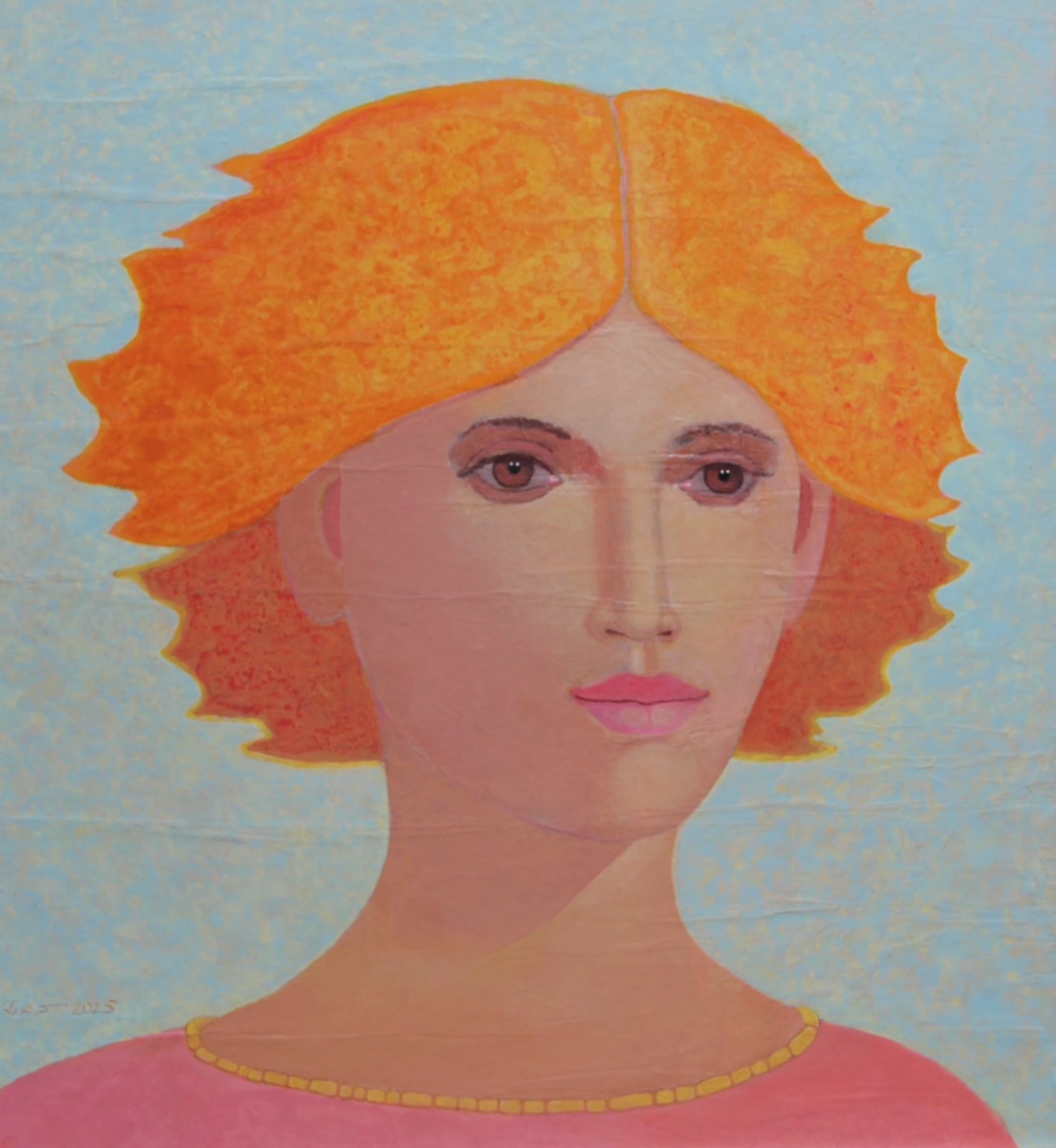 HEINZ RABBOW, YOUNG WOMAN WITH WITH BLONDE HAIR