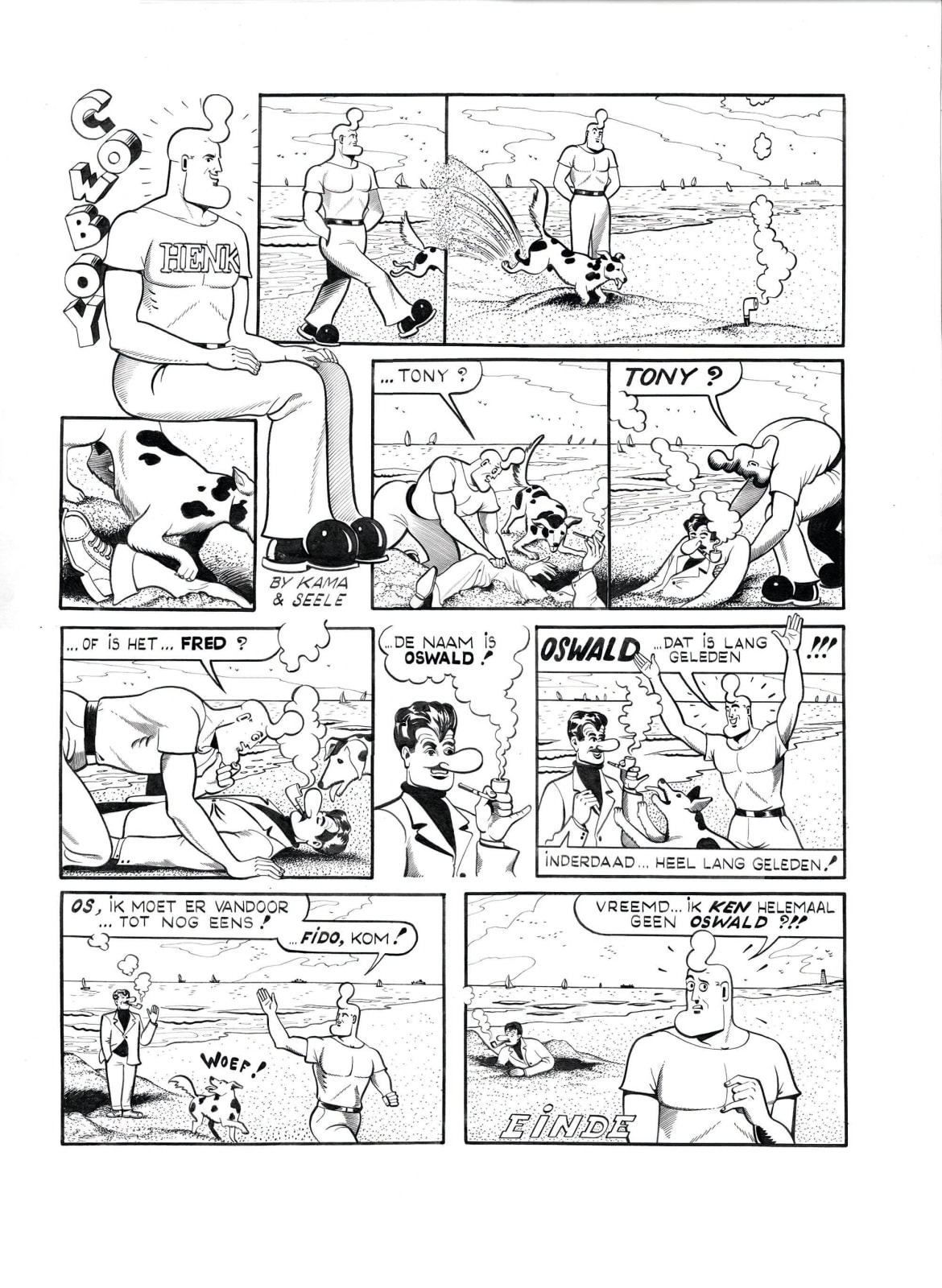 HERR SEELE/KAMAGURKA, COWBOY HENK: TONY?, 2011