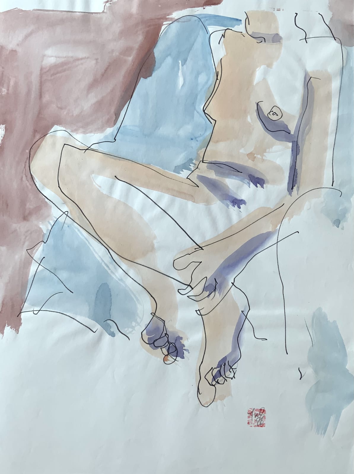 Freeman W. Butts, Curled Up, 1988