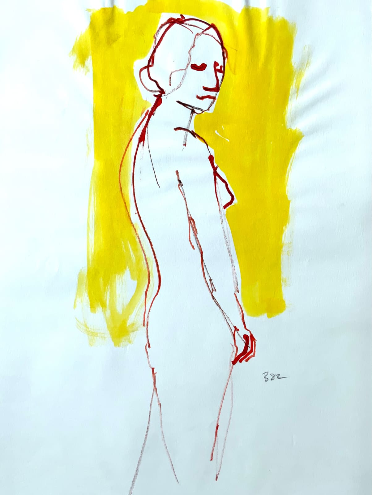 Freeman W. Butts, Yellow Window, 1982