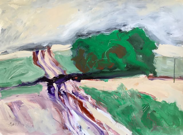 Freeman W. Butts, Untitled Landscape (#4), 1987