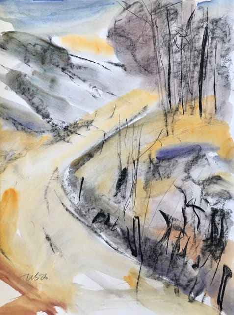 Freeman W. Butts, Untitled Landscape (#10), 1986