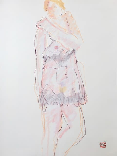 Freeman W. Butts, Untitled Studio Artwork by Freeman W. Butts (1928-1998)