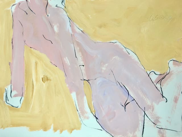 Freeman W. Butts, Untitled Studio Artwork by Freeman W. Butts, 1989