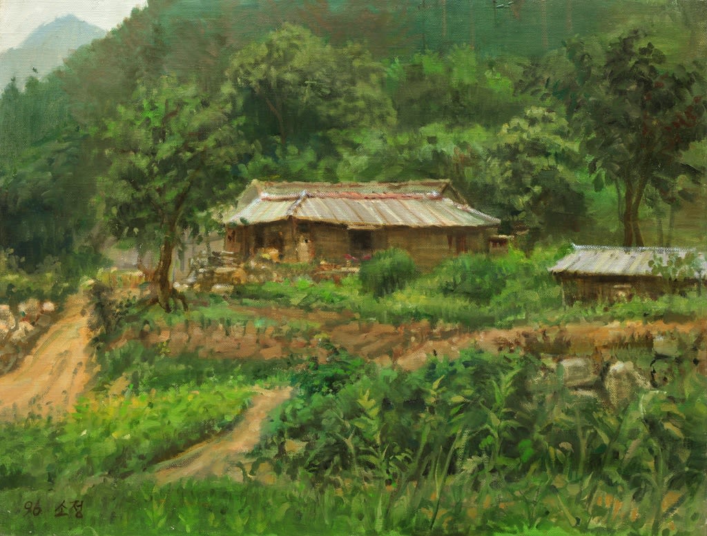 김소정 KIM, So Jeong, 초여름 농가, 1996