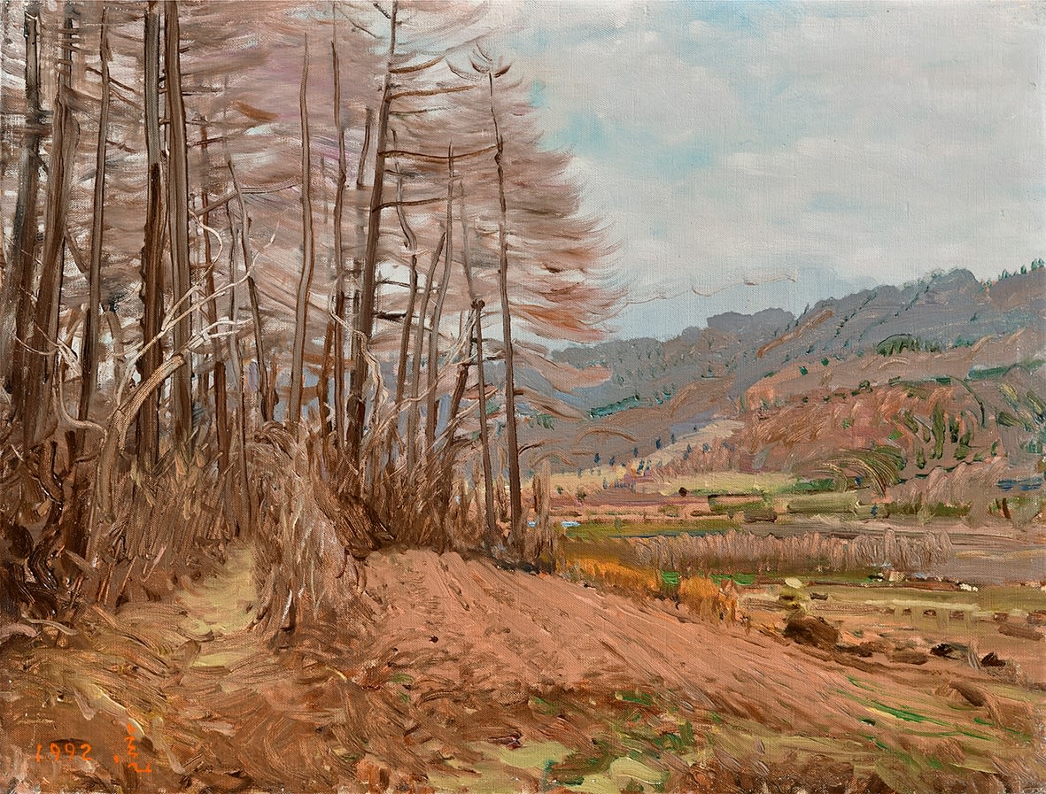 김호걸 KIM, Ho Geol, 어느 가을의 오후 An autumn afternoon, 1992