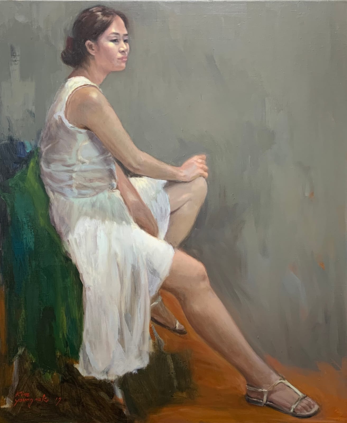 김영옥, 여인1, 2017