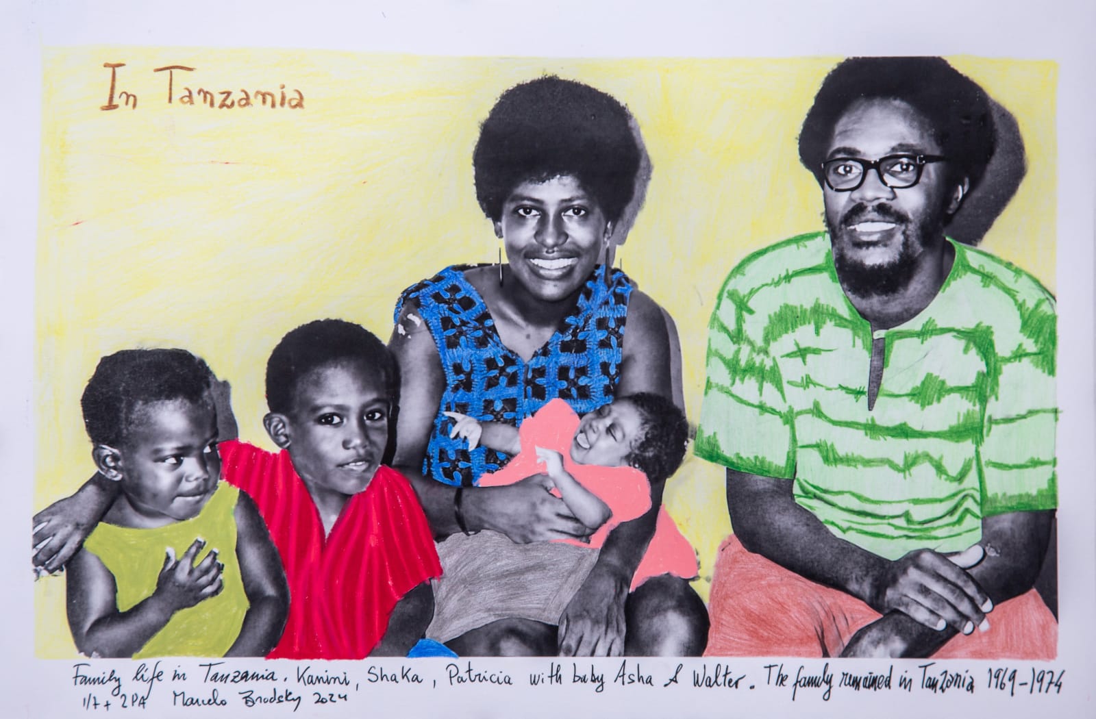 Marcelo Brodsky, Family second stay in Tanzania , 2024