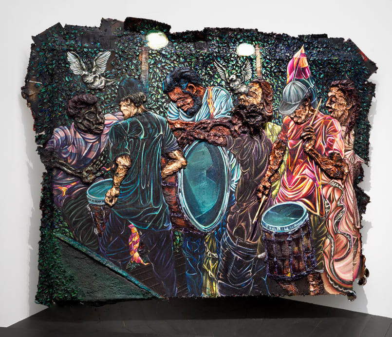 Raquel van Haver, One drop... your heart might skip a beat for many reasons, 2018