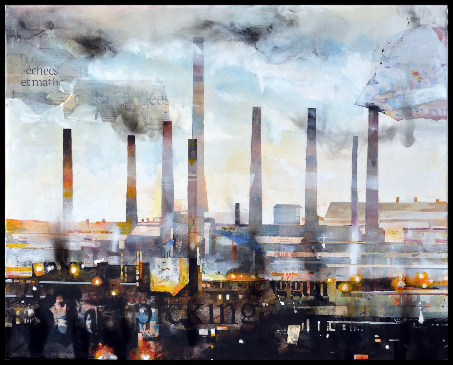 Bruce Clarke, Picking your gun, 2021