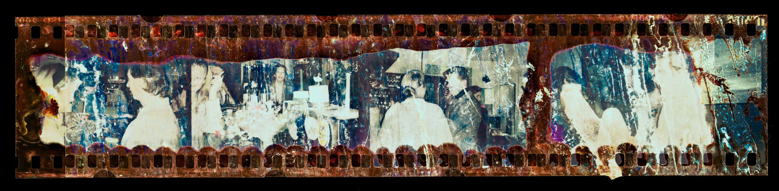 Gideon Mendel, Negative strip From the home of Gisela Pietsch-Marx, 2022