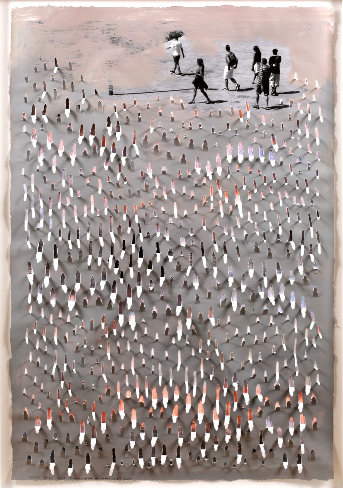 Toyin Loye, Tourists, 2018