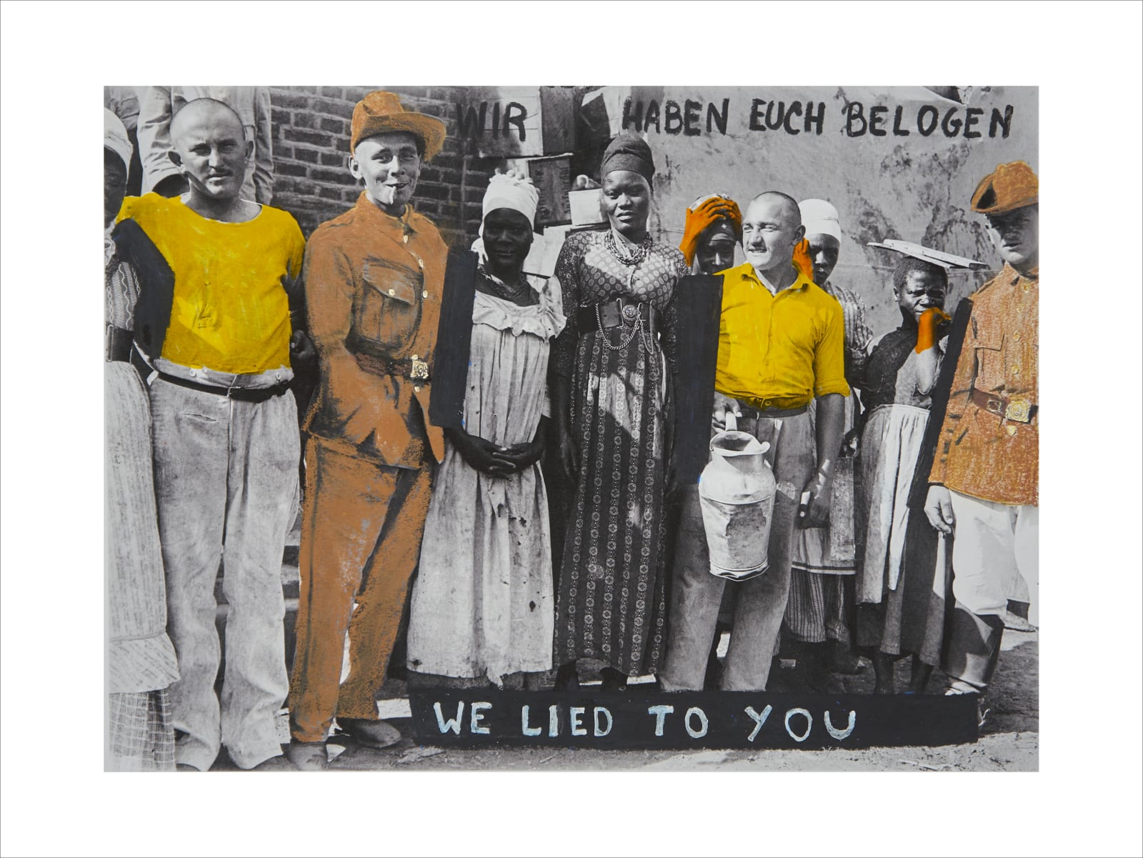 Marcelo Brodsky, WE LIED TO YOU , 2021