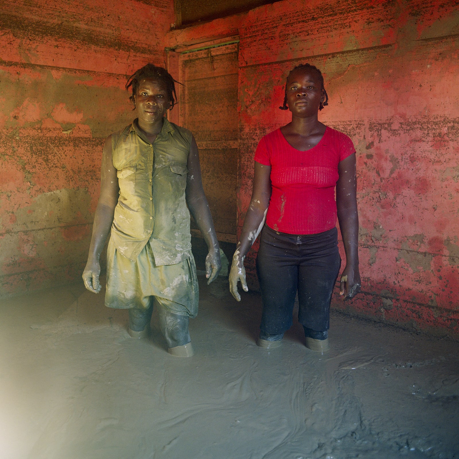 Gideon Mendel, Miryam and Wista Jacques, 2008