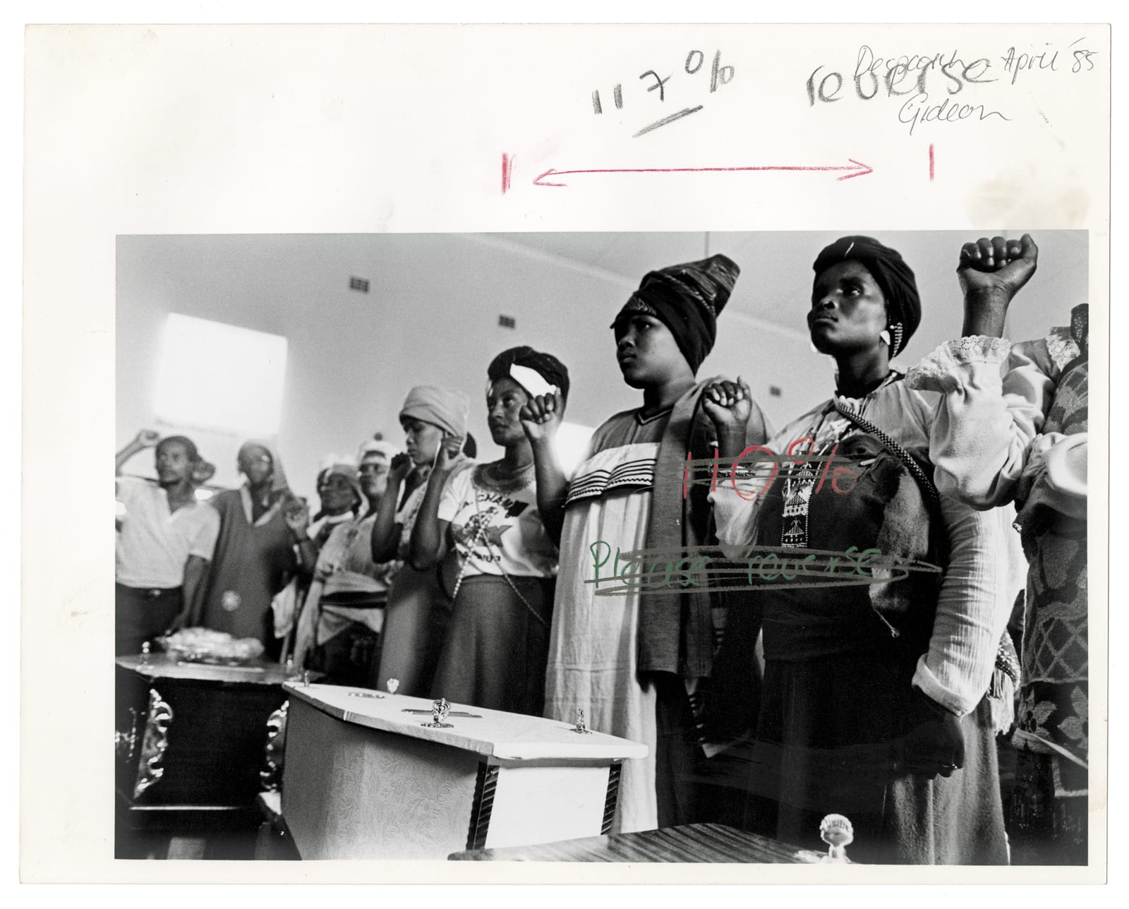 Gideon Mendel, 70 MERGED, 2019