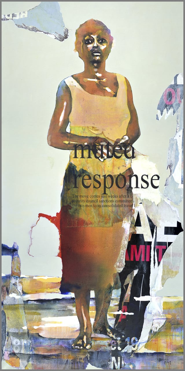 Bruce Clarke, MUTED RESPONSE, 2013