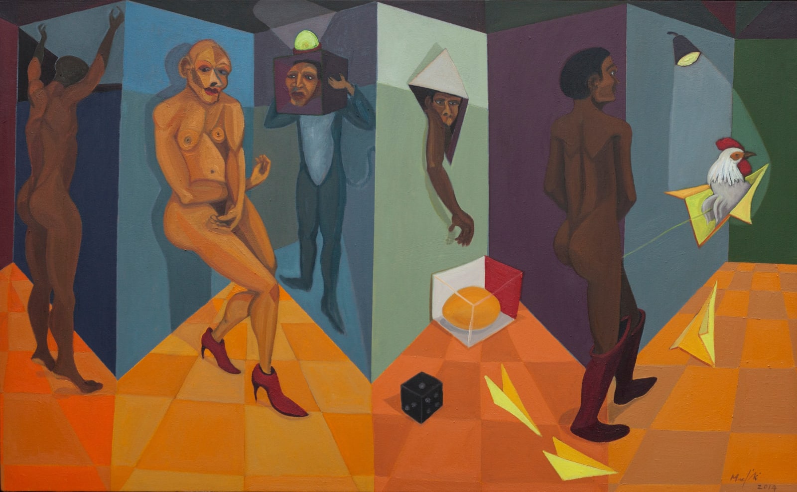 Richard Mudariki, SOMETHING ON EVERY TURN, 2014