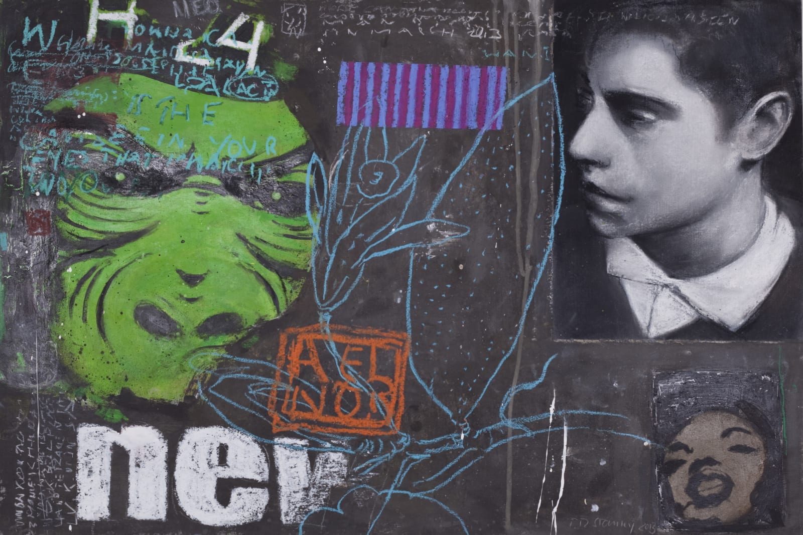 Ransome Stanley, BLACK WALL , 2013