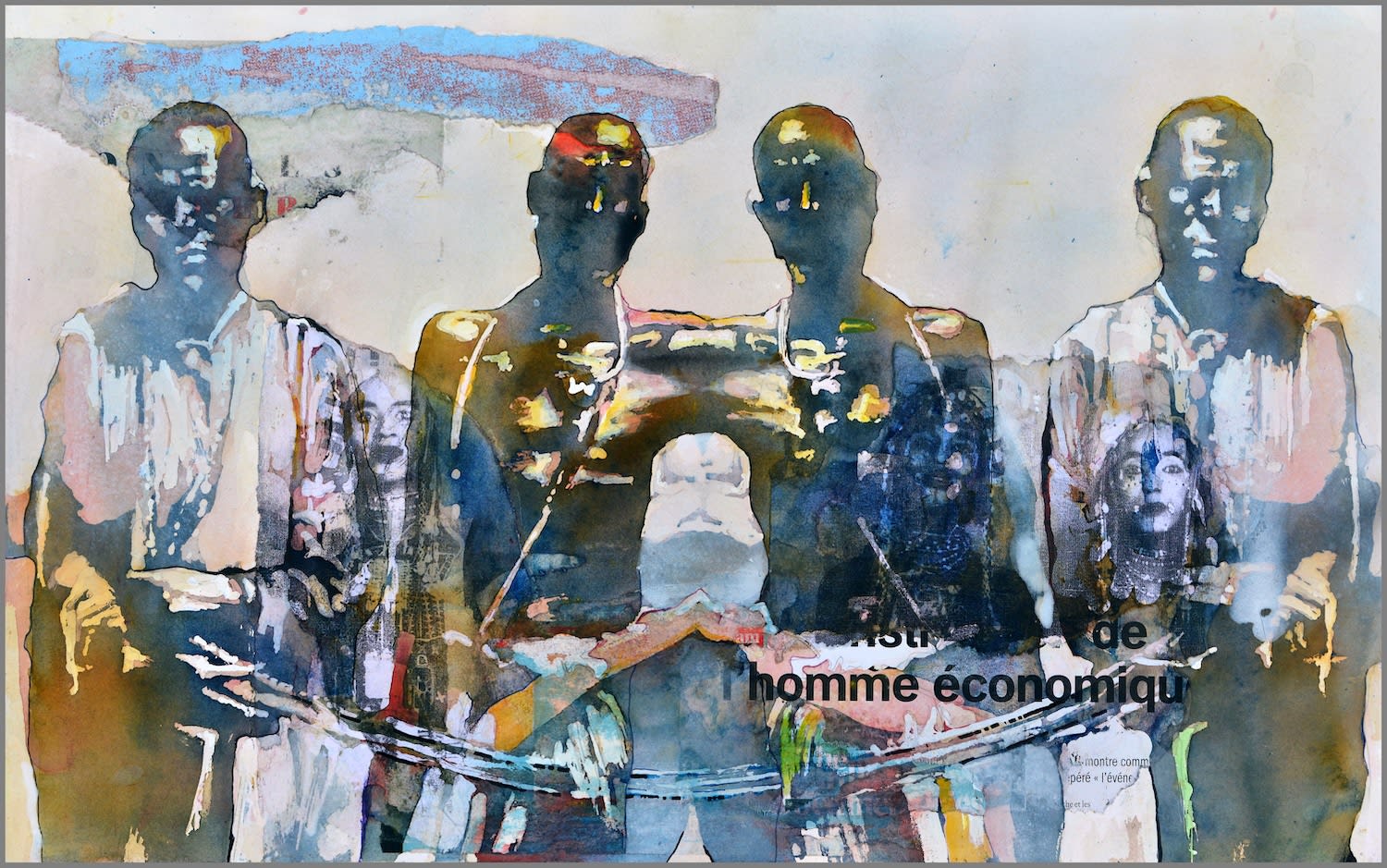 Bruce Clarke, L'homme économique, 2019