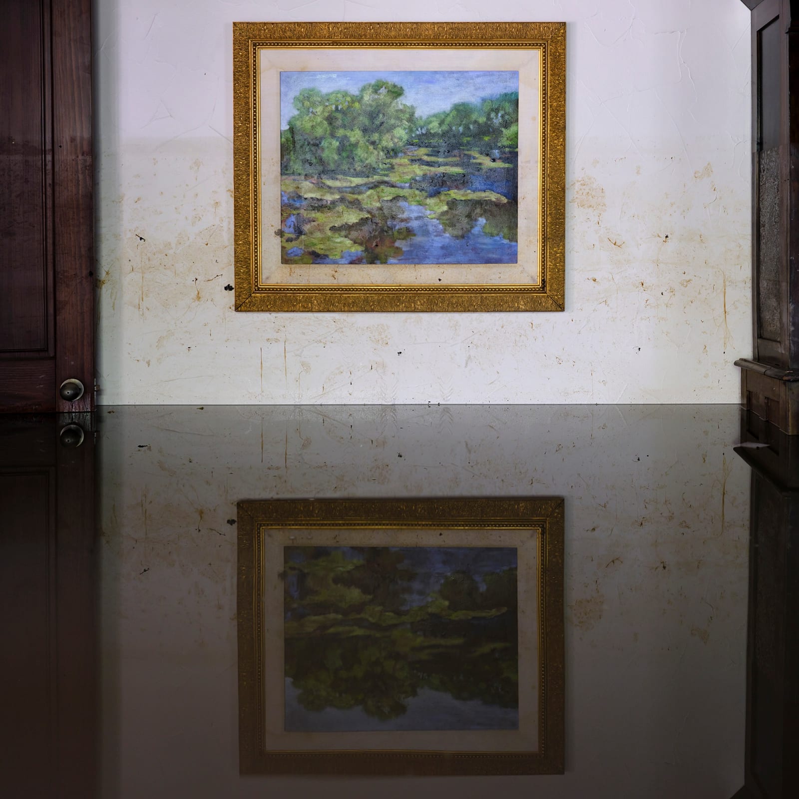 Gideon Mendel, The Home of Willy Frost, 2017