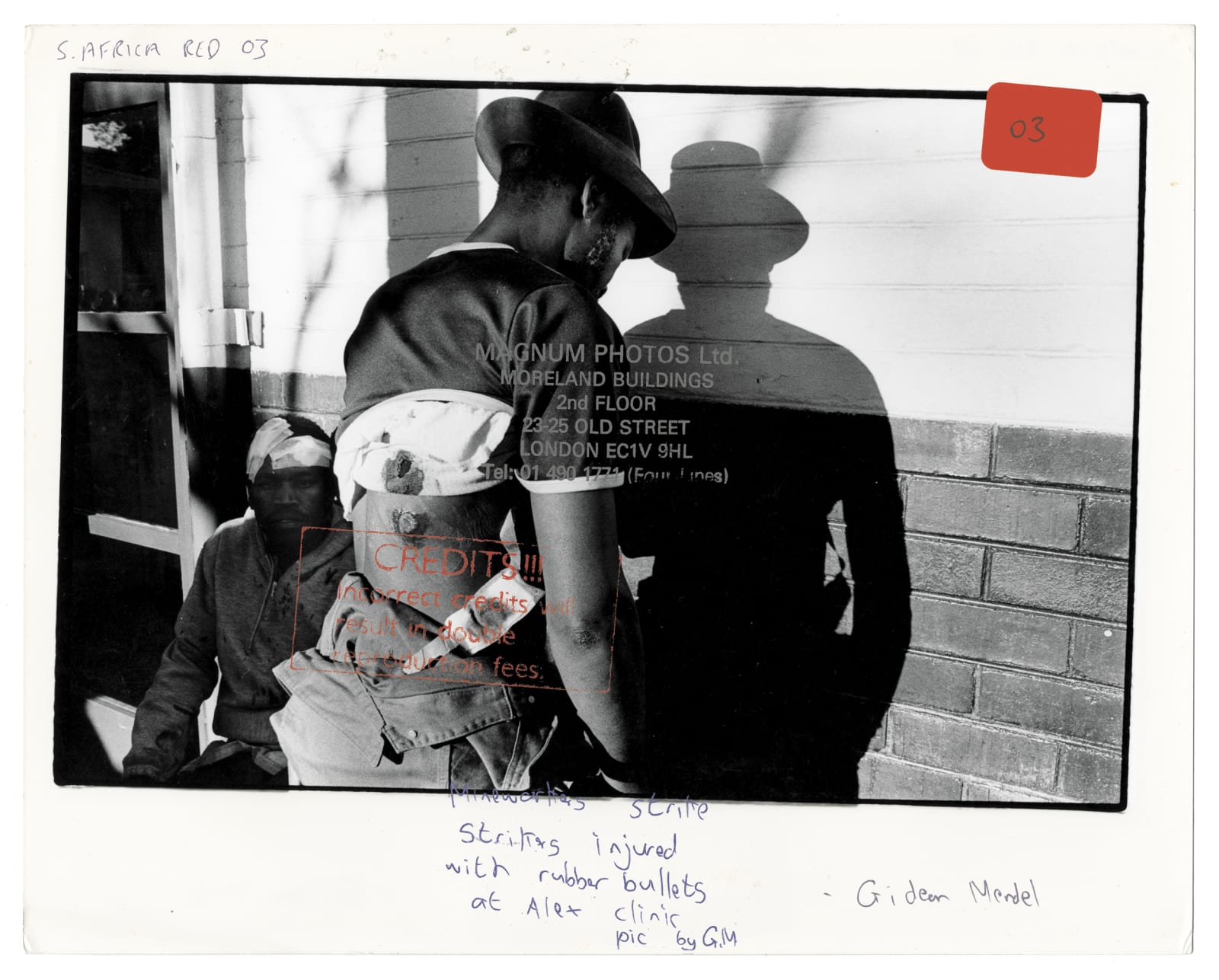 Gideon Mendel, 72 MERGED, 2019