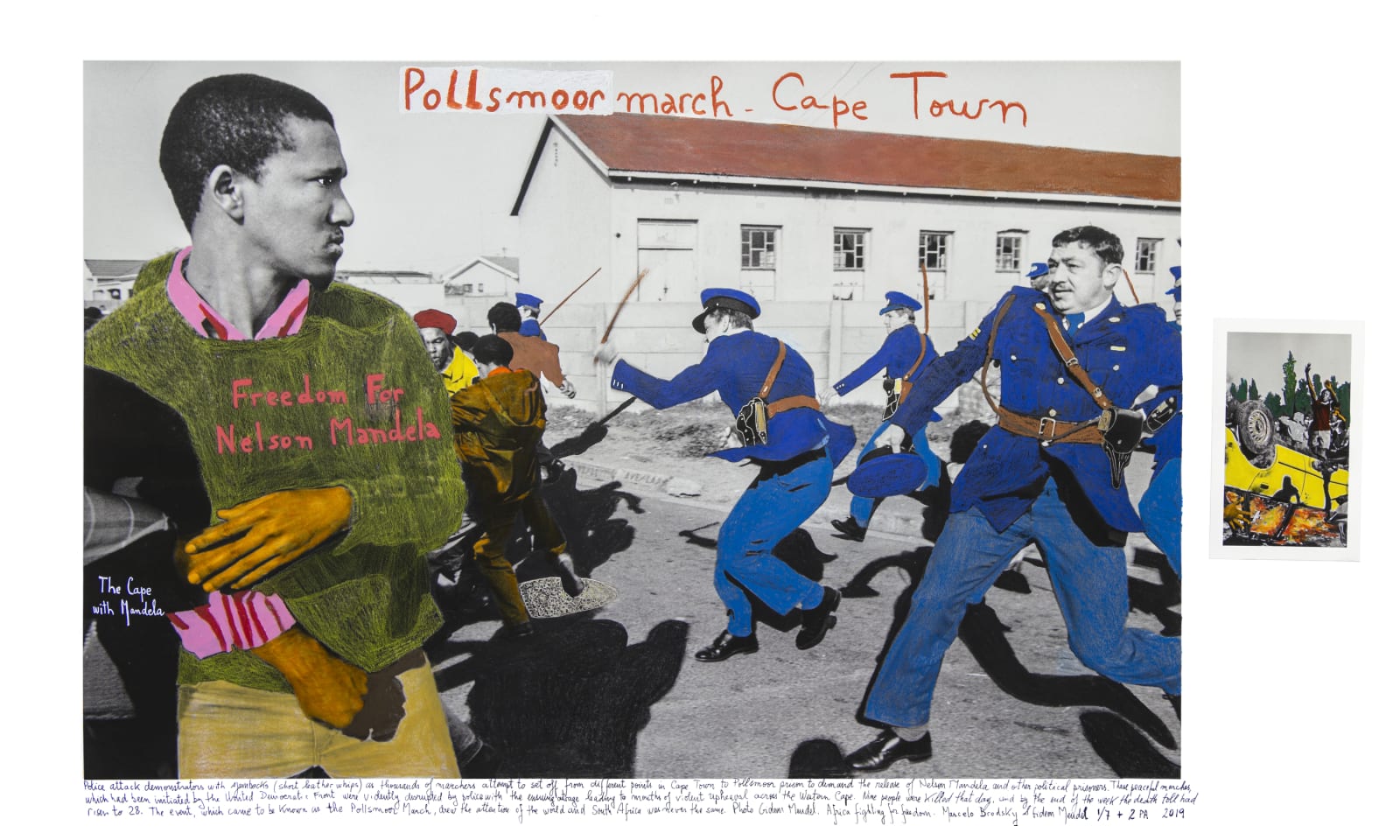 Marcelo Brodsky, POLLSMOOR MARCH, 2019