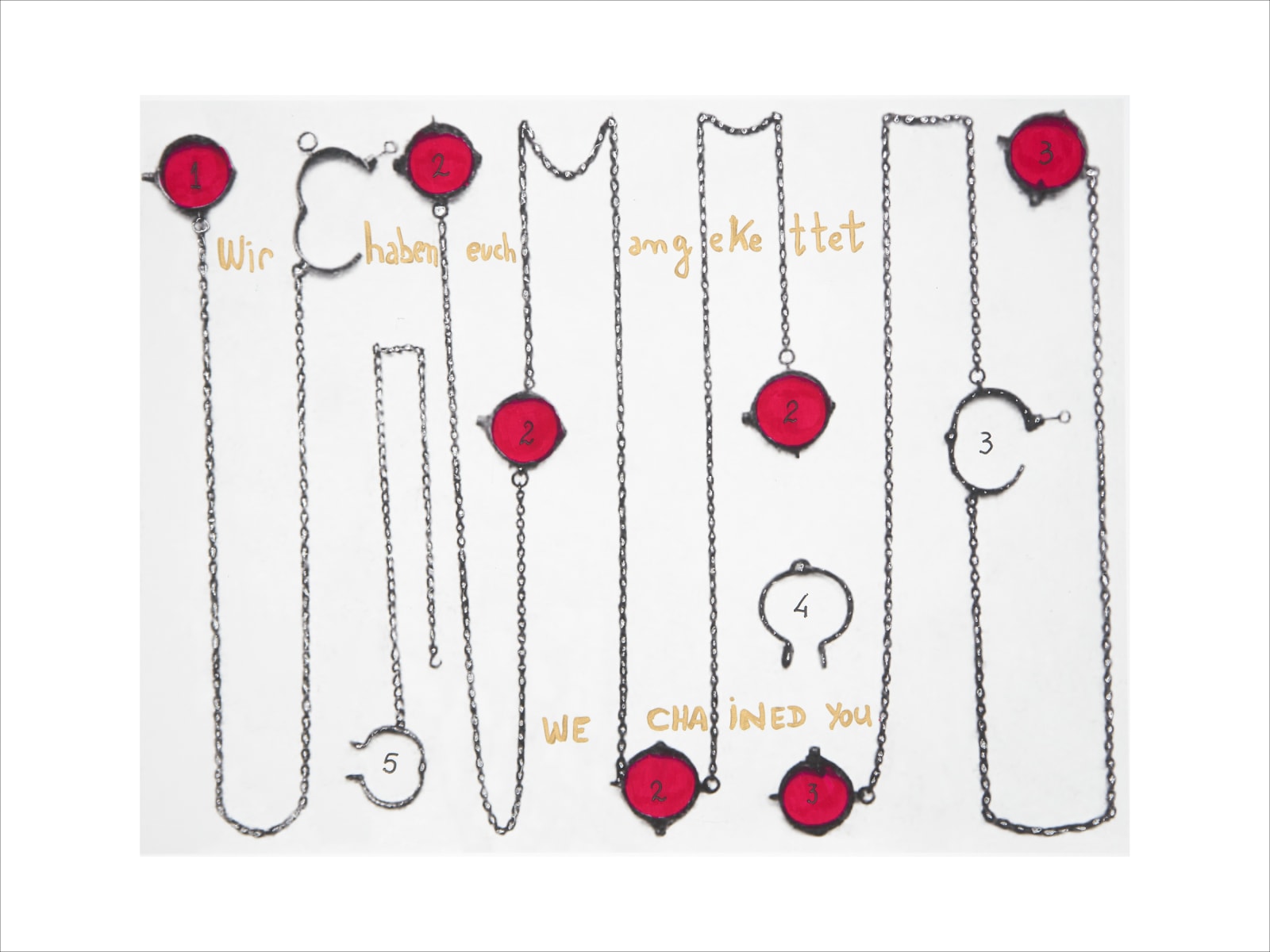 Marcelo Brodsky, WE CHAINED YOU, 2021