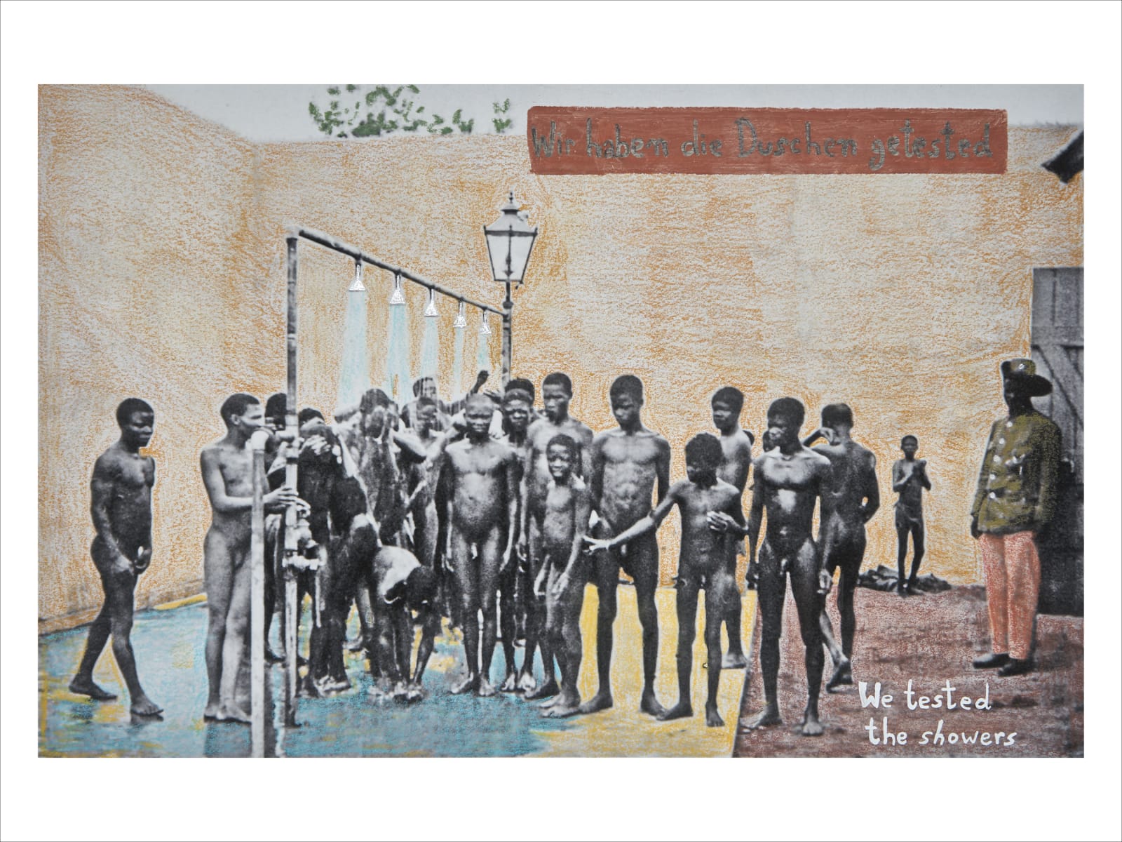 Marcelo Brodsky, WE TESTED THE SHOWERS, 2021