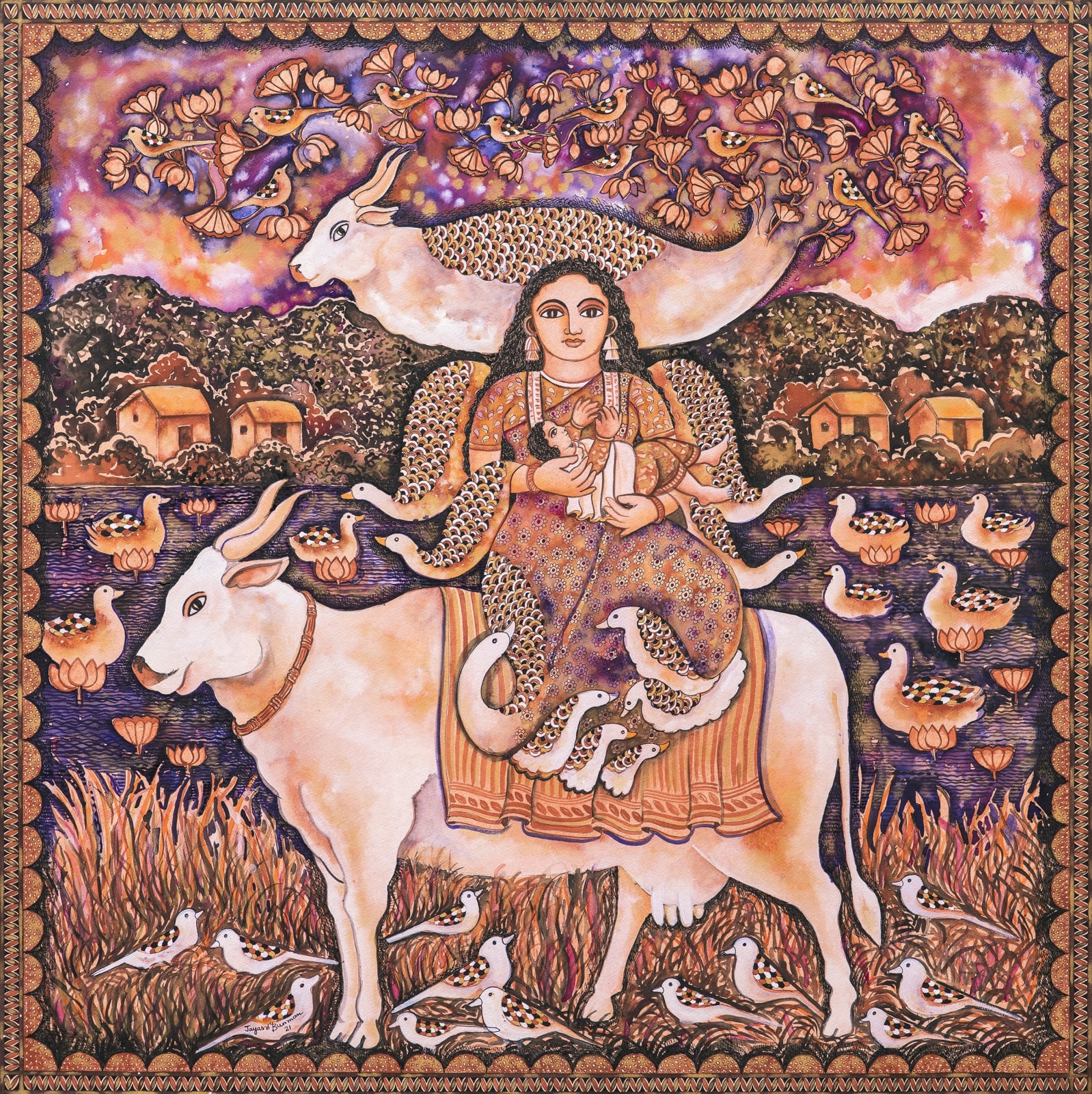 Jayasri Burman, Nandini II, 2021