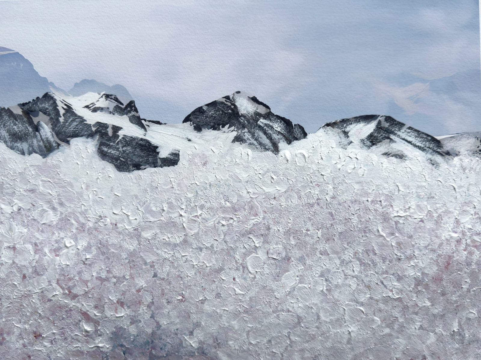 Jacques Pugin, La montagne assiégée N 125, 2024
