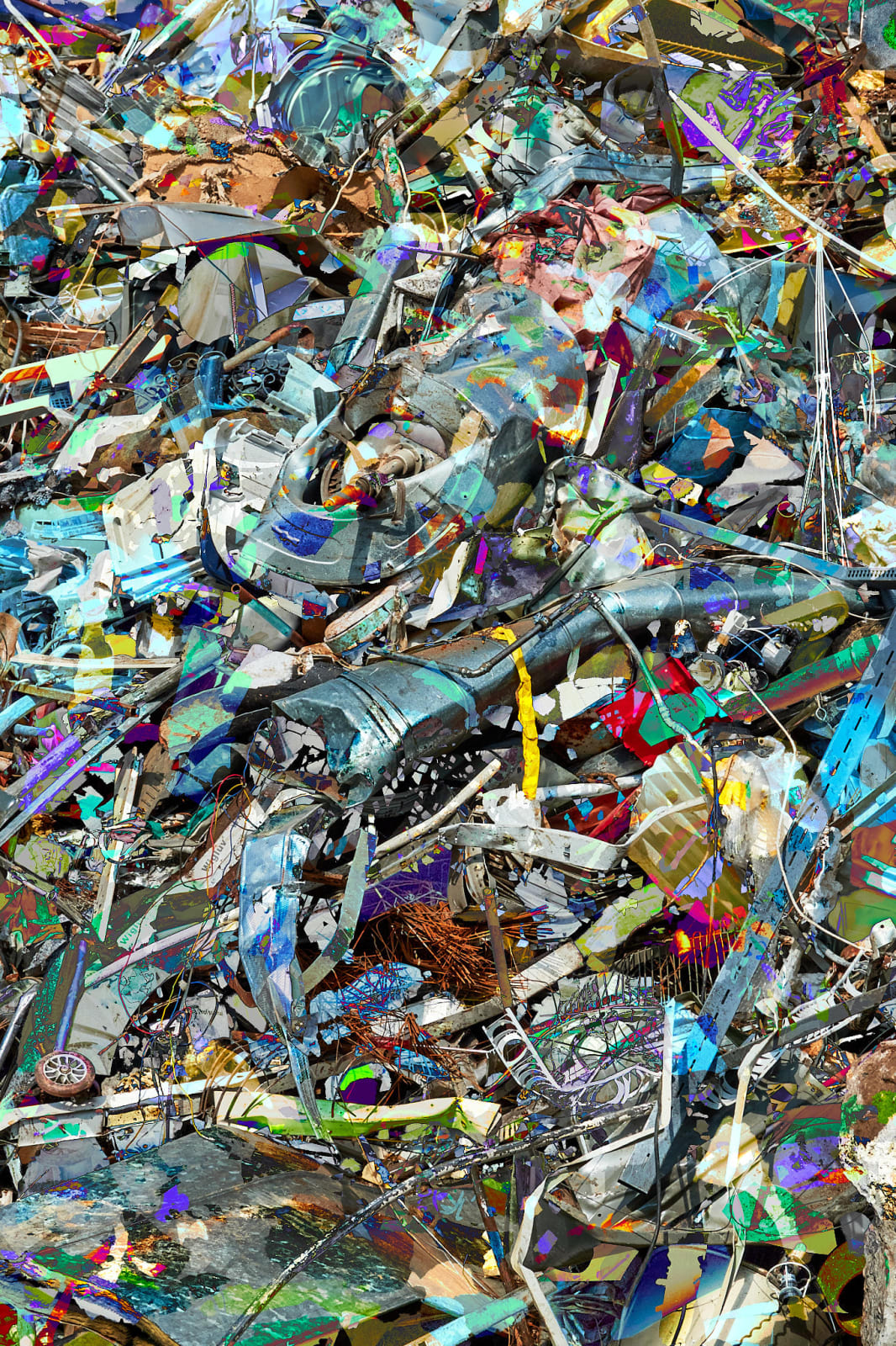 Olivier Christinat, 4. Sans titre de la série « Comme un paysage qui ’s’invente » , 2024