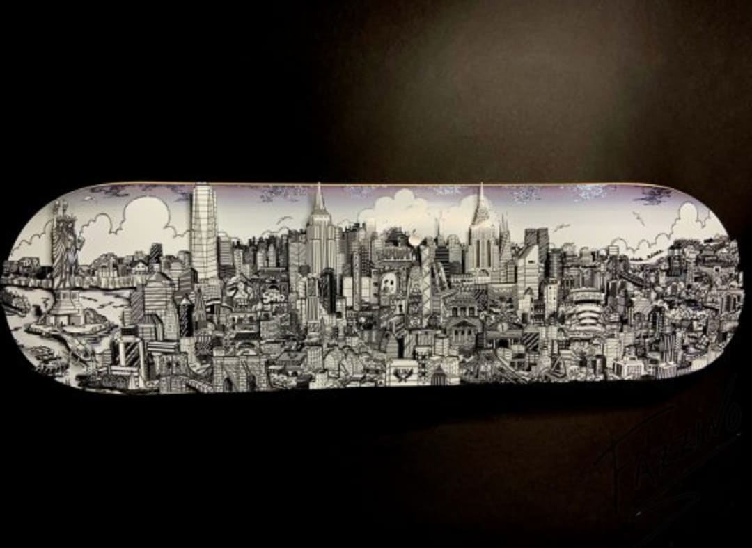 Charles Fazzino, Charles Fazzino Reflections of Manhattan