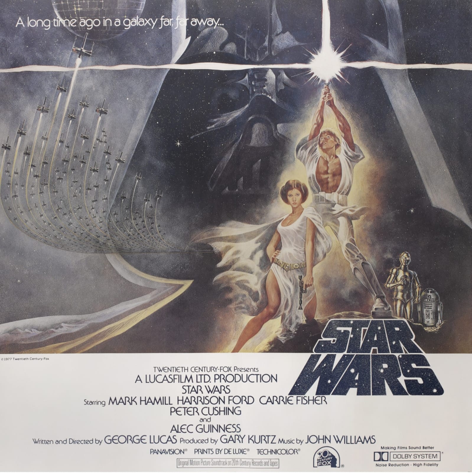Star Wars, Tom Jung , Star Wars Billboard Poster, 1977