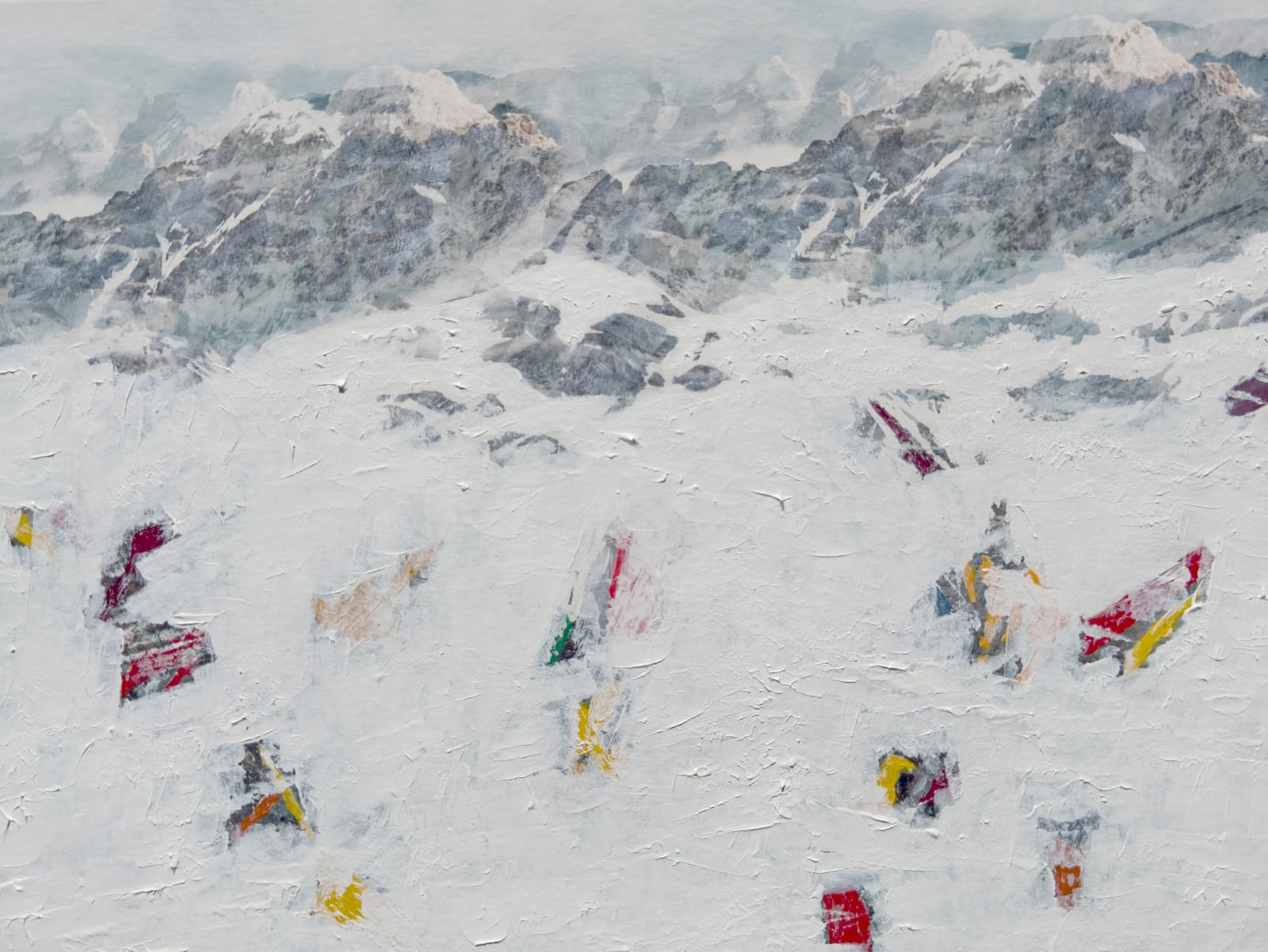 Jacques Pugin, La montagne assiégée N 92, 2024