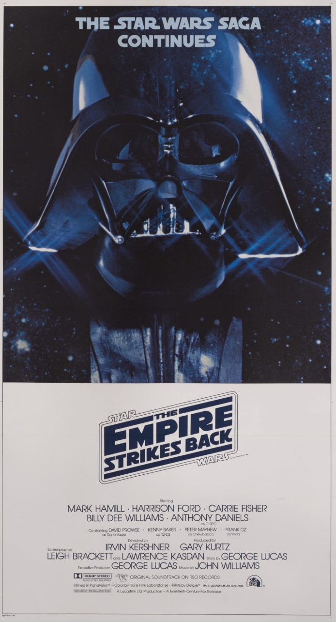 Star Wars, The Empire Strikes Back, Unused Billboard Poster, 1980