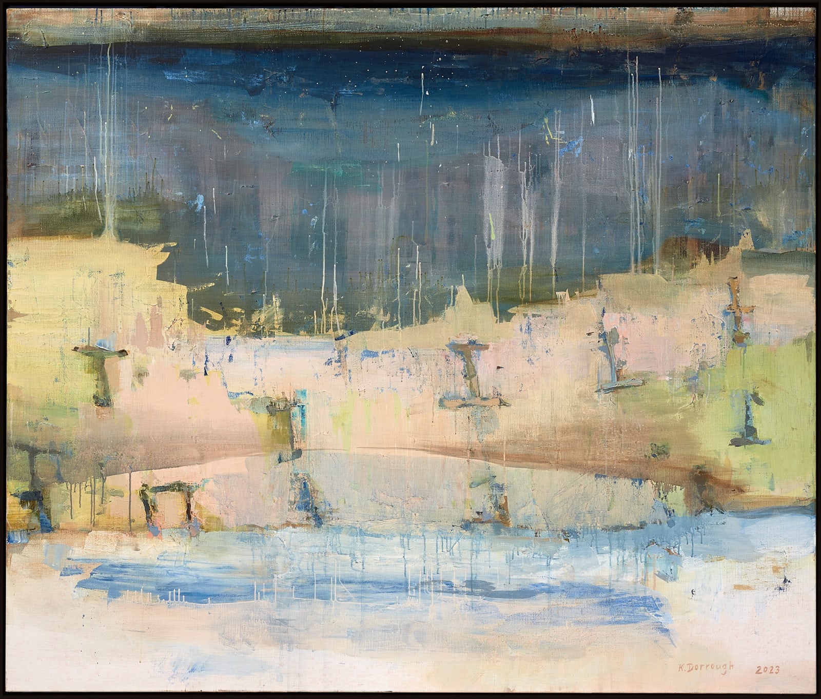 Kate Dorrough, Immersion and Floodlands, 2023