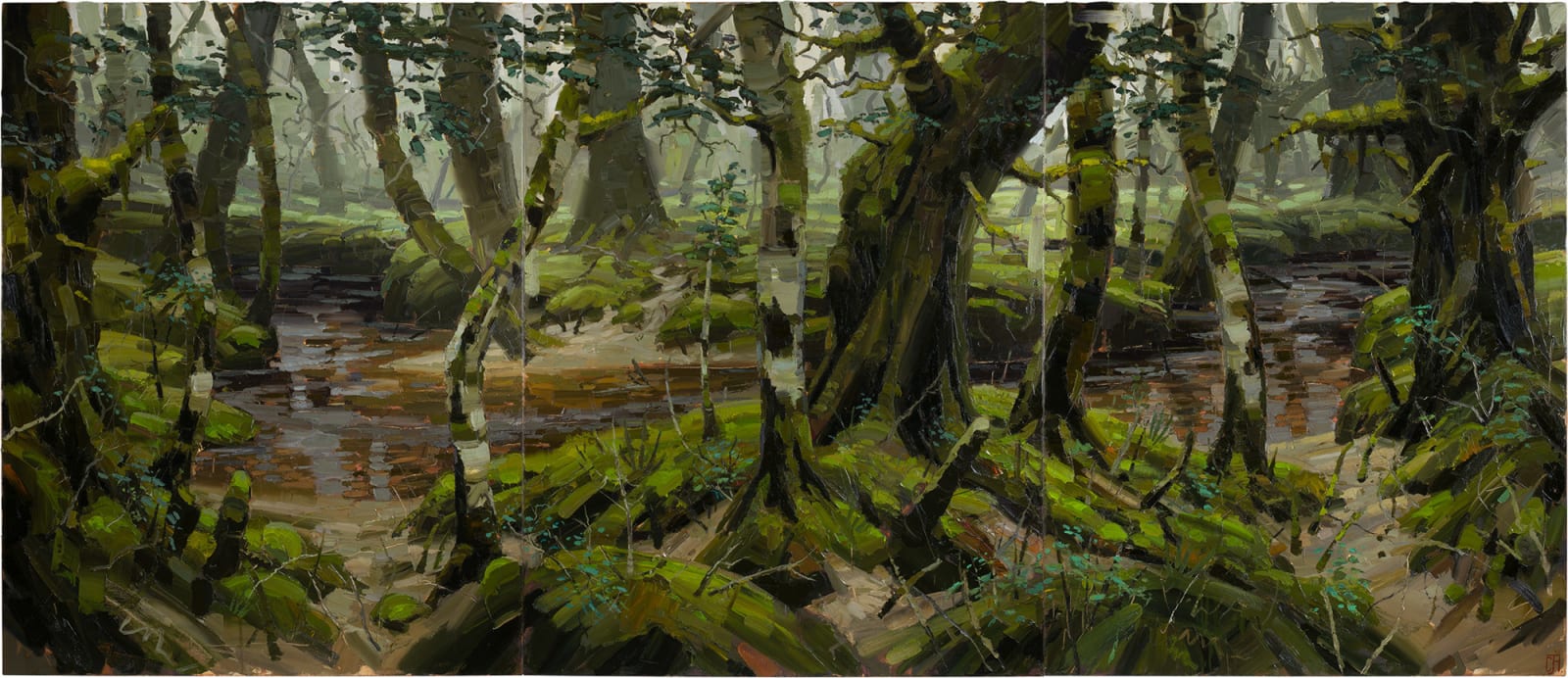 Clifford How, The Bend – Pine Valley Forest, 2023