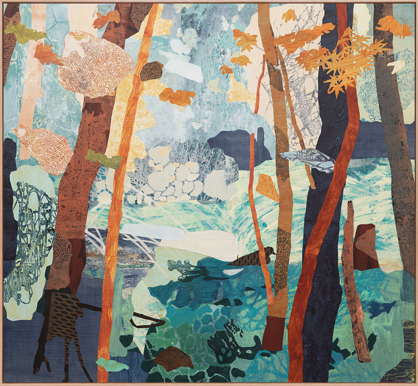 Nicola Moss, Woodland Walk II, 2022