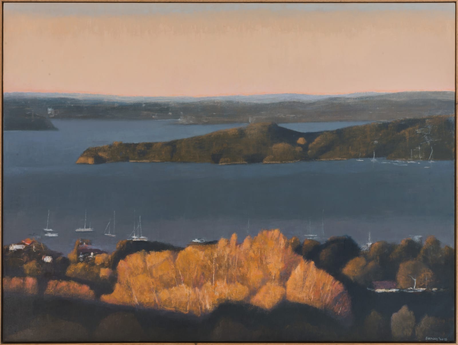 Peter Simpson, Burning Bright (Late Afternoon), 2024 - 2025