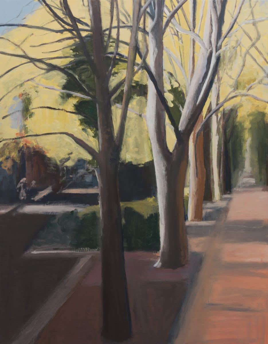 Peter Simpson, Orange Path II, 2018