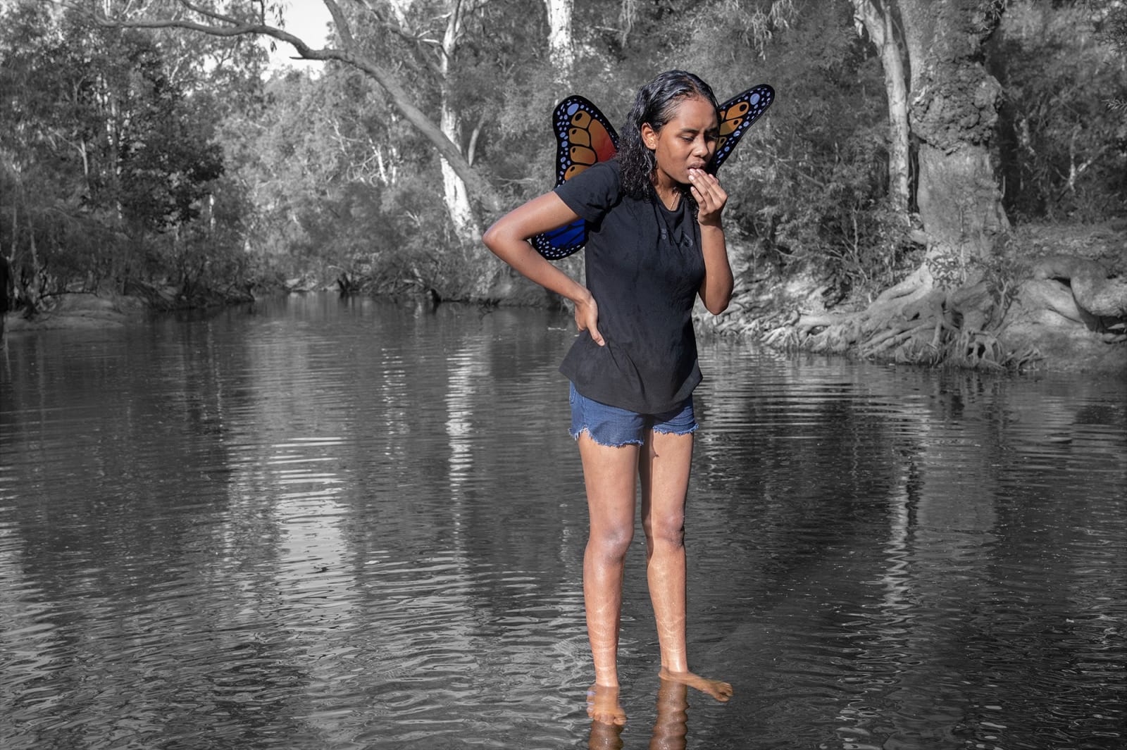 Naomi Hobson, Butterfly Girl, 2022