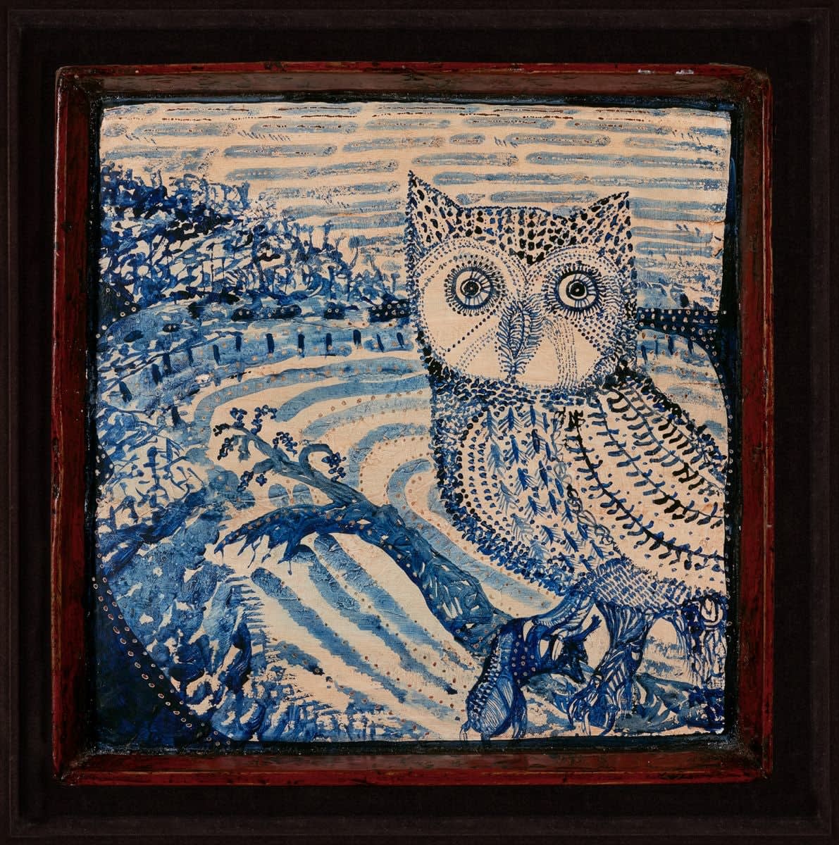 Joshua Yeldham, Owl of the River Bend, 2020