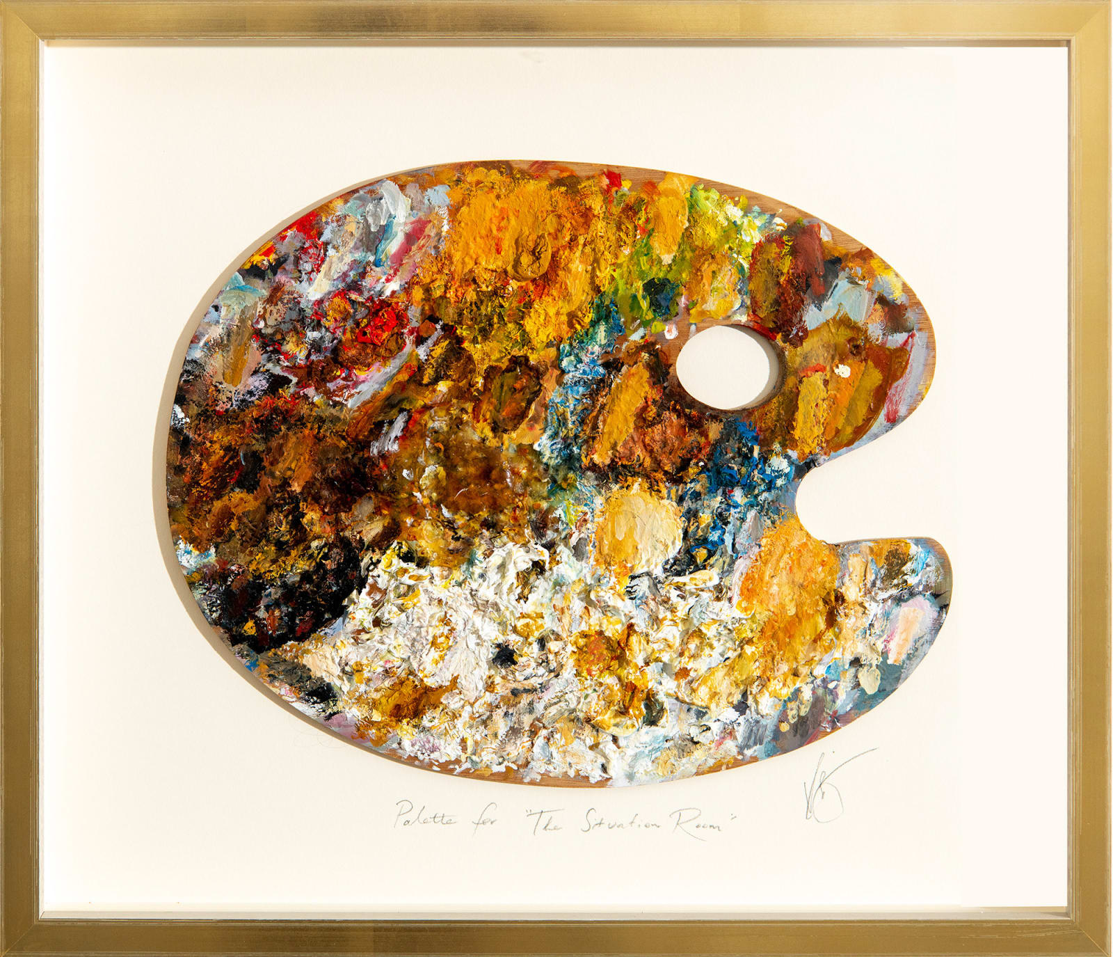 Kate Bergin, Palette for 'The Situation Room', 2021