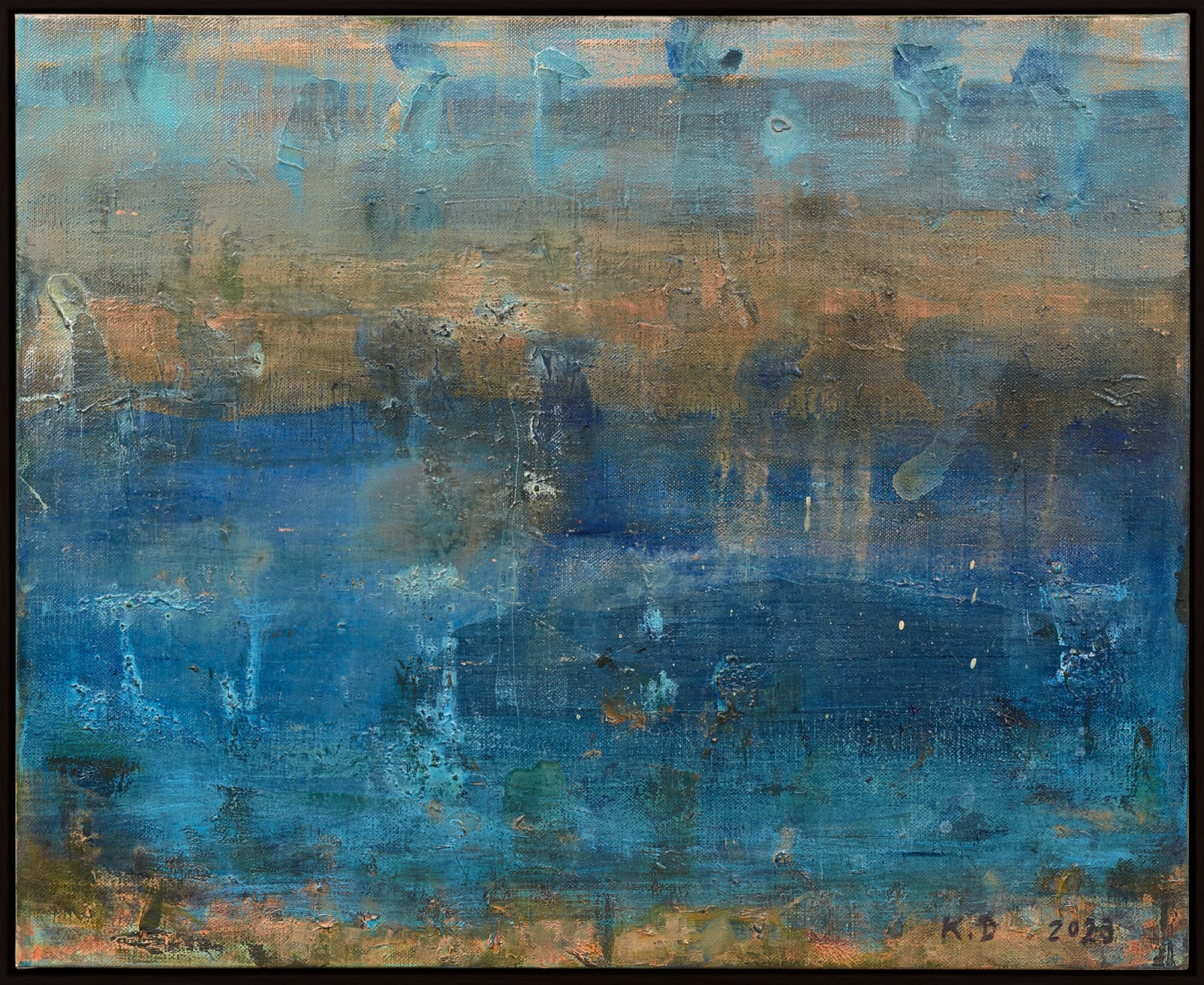 Kate Dorrough, Aquamarine Depths, 2023